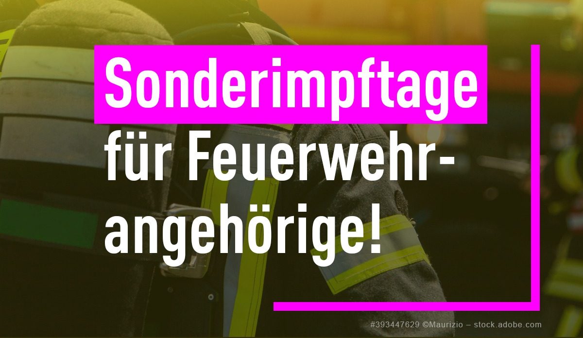 Sonderimpftage Feuerwehr
