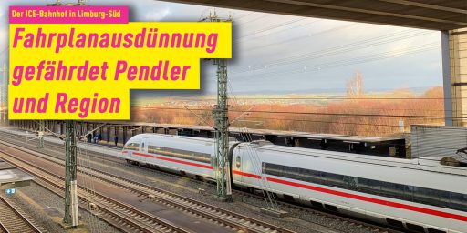 ICE Fahrplanausdünnung